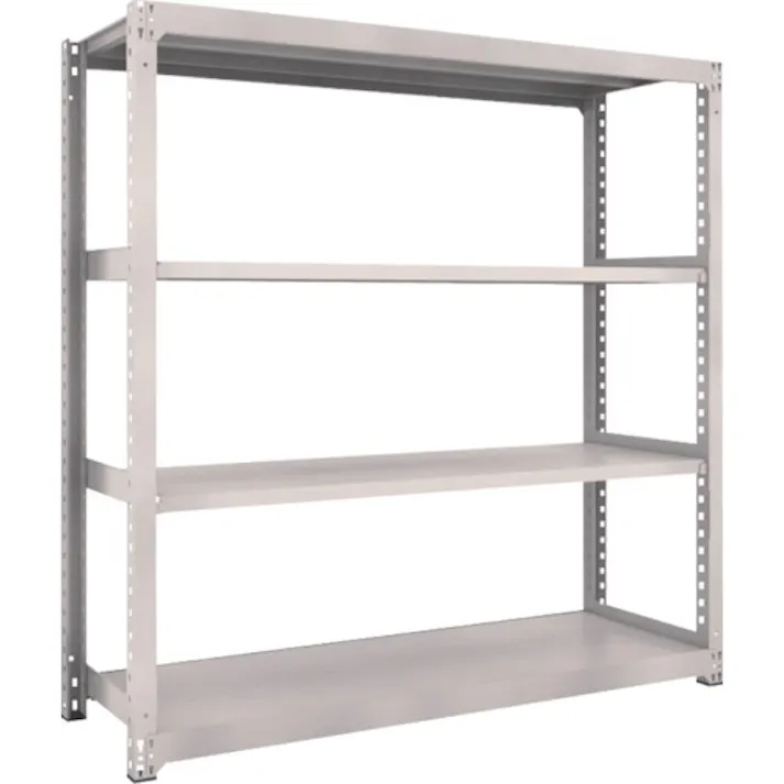 【CAINZ-DASH】トラスコ中山 スチールラック M3型中量棚 1800×571×H1800 4段 単体 M3-6664【別送品】