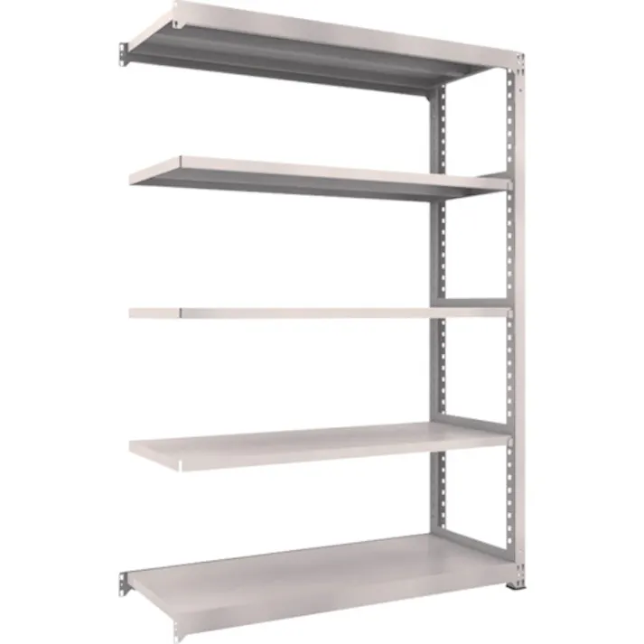【CAINZ-DASH】トラスコ中山 スチールラック M3型中量棚 1500X571XH2100 5段 連結 M3-7565B【別送品】