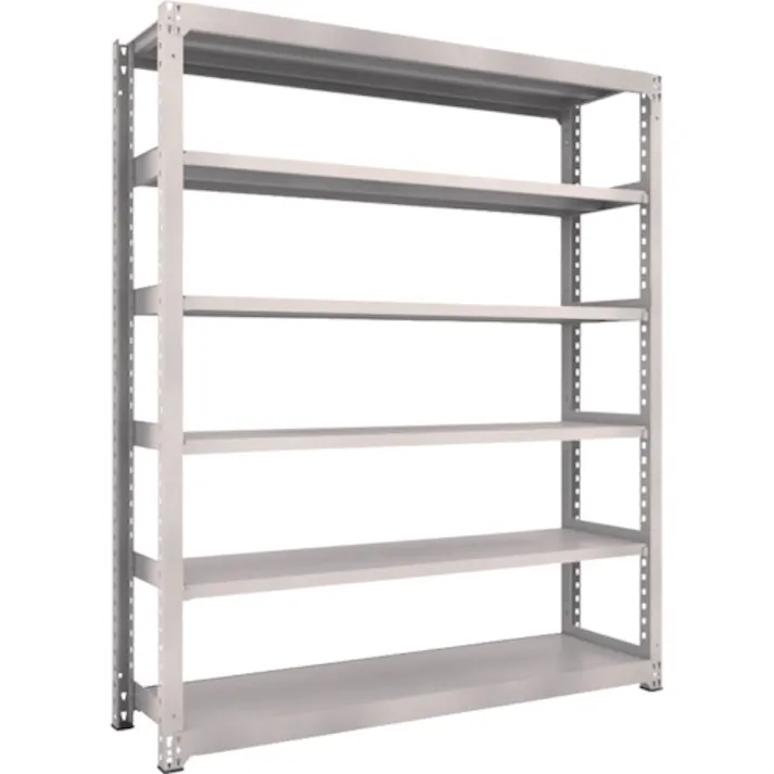 【CAINZ-DASH】トラスコ中山 スチールラック M3型中量棚 1800×471×H2100 6段 単体 M3-7656【別送品】