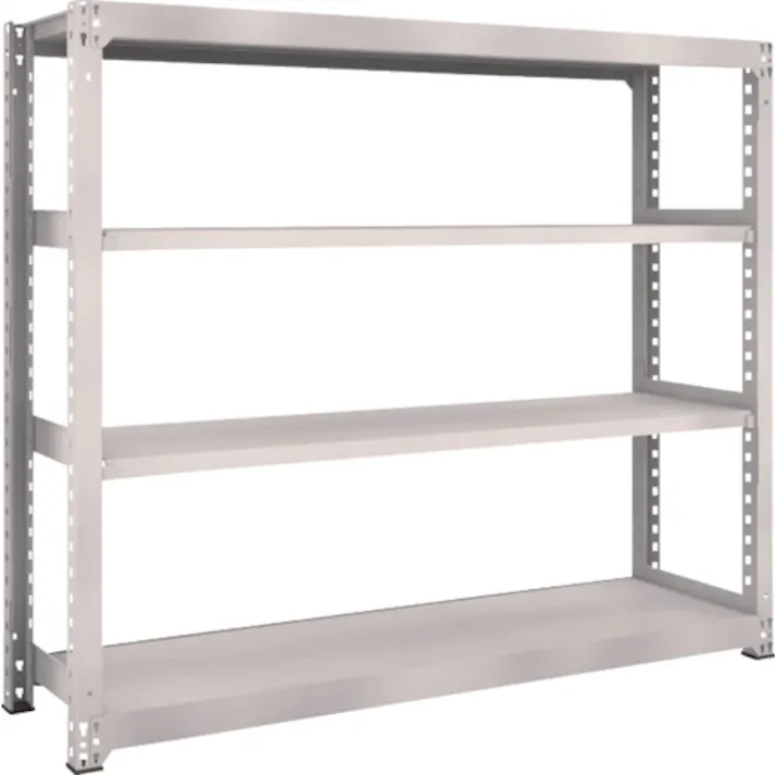 【CAINZ-DASH】トラスコ中山 スチールラック M5型中量棚 1800×471×H1500 4段 単体 M5-5654【別送品】