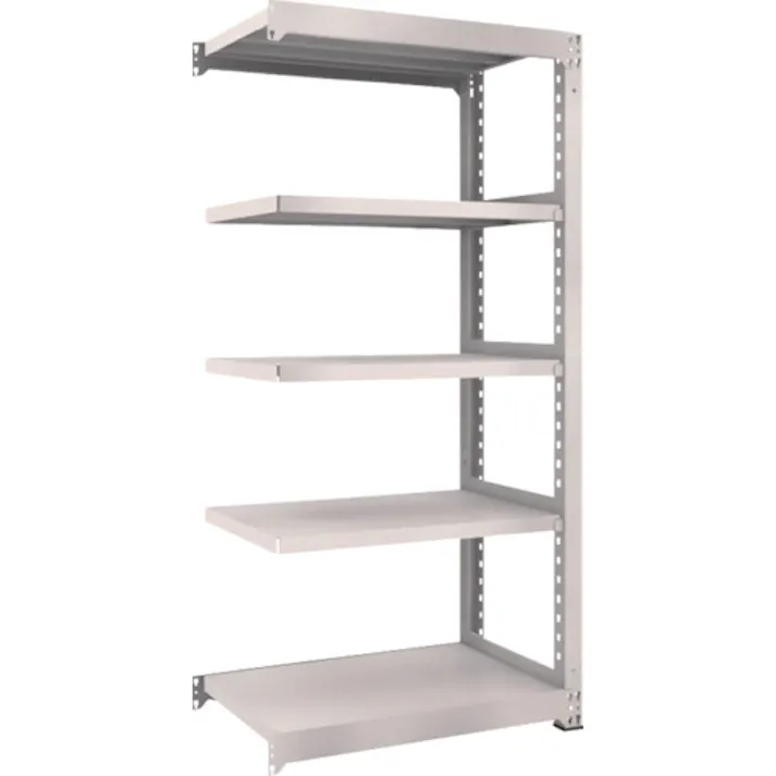 【CAINZ-DASH】トラスコ中山 スチールラック M5型中量棚 900×571×H1800 5段 連結 M5-6365B【別送品】