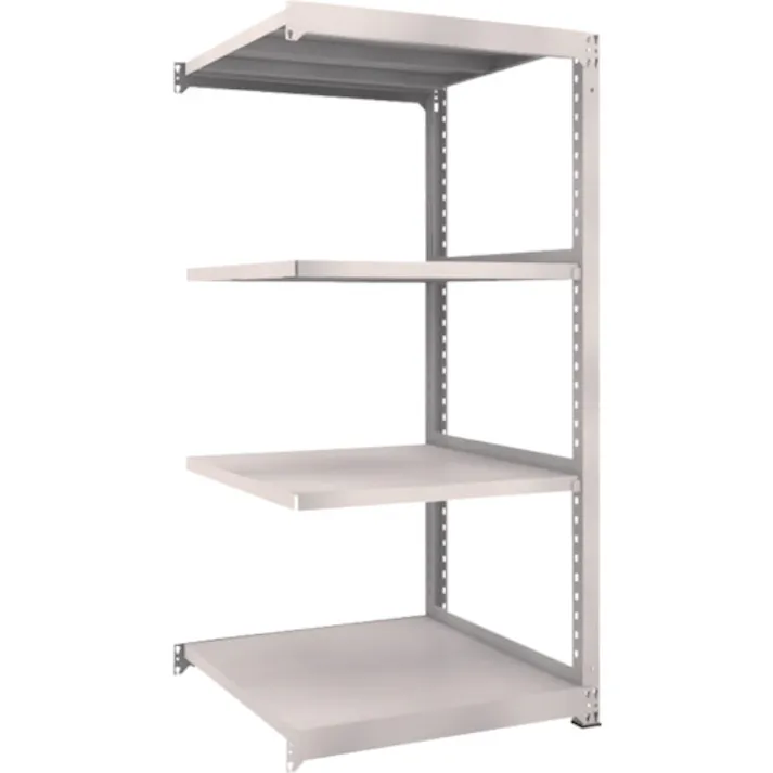【CAINZ-DASH】トラスコ中山 スチールラック M5型中量棚 900×921×H1800 4段 連結 M5-6394B【別送品】