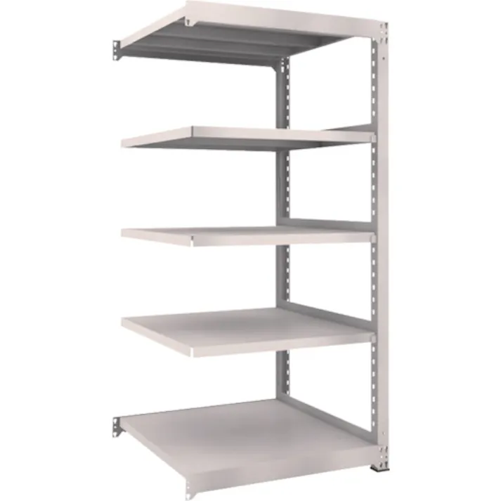 【CAINZ-DASH】トラスコ中山 スチールラック M5型中量棚 900×921×H1800 5段 連結 M5-6395B【別送品】