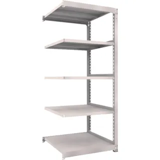 【CAINZ-DASH】トラスコ中山 スチールラック M5型中量棚 900X921XH2100 5段 連結 M5-7395B【別送品】