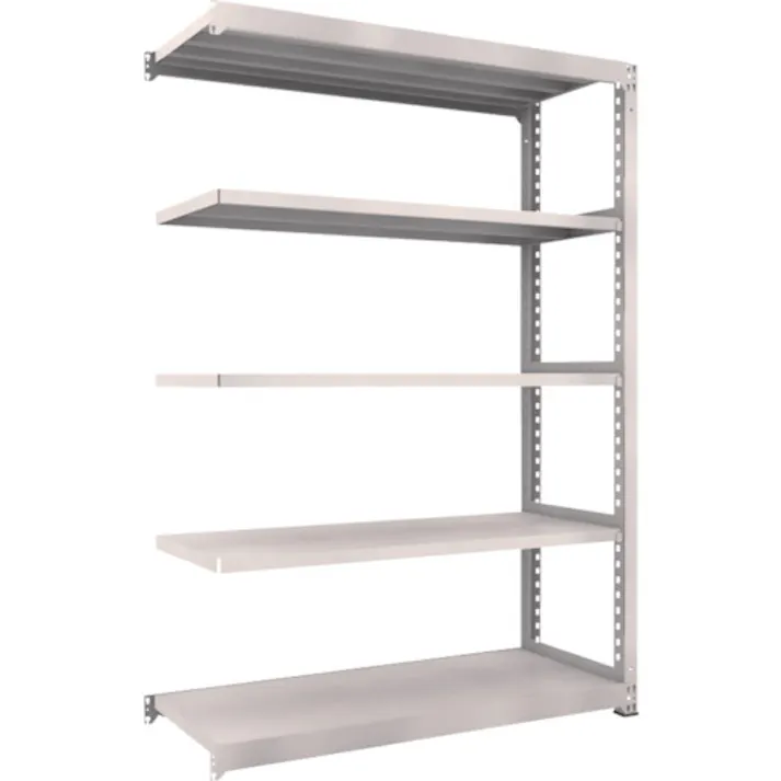 【CAINZ-DASH】トラスコ中山 スチールラック M5型中量棚 1500X571XH2100 5段 連結 M5-7565B【別送品】