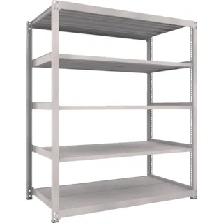 【CAINZ-DASH】トラスコ中山 スチールラック M5型中量棚 1800X921XH2100 5段 単体 M5-7695【別送品】