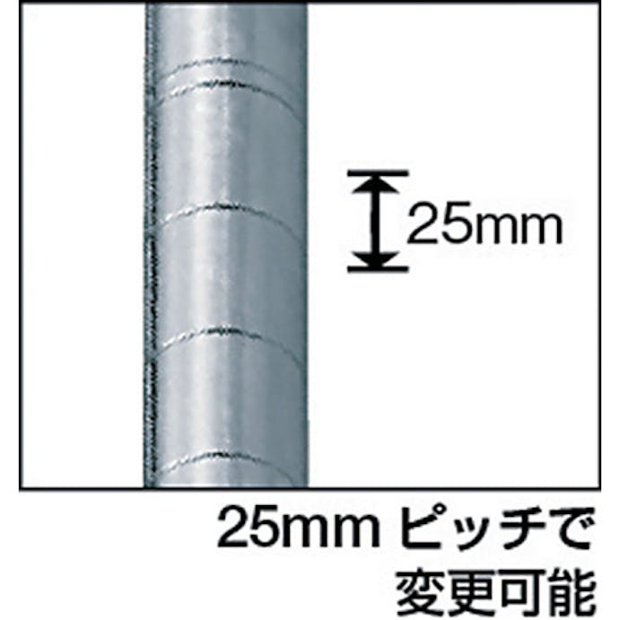 【CAINZ-DASH】トラスコ中山 スチール製メッシュラック用支柱　Ｈ７４５ MES-720N【別送品】