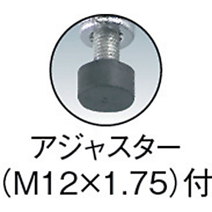 【CAINZ-DASH】トラスコ中山 スチール製メッシュラック用支柱　Ｈ９２３ MES-900N【別送品】