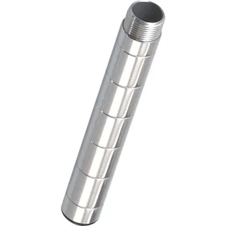 【CAINZ-DASH】トラスコ中山 ステンレス製メッシュラック用継ぎ足し支柱 L157 SES-150J【別送品】