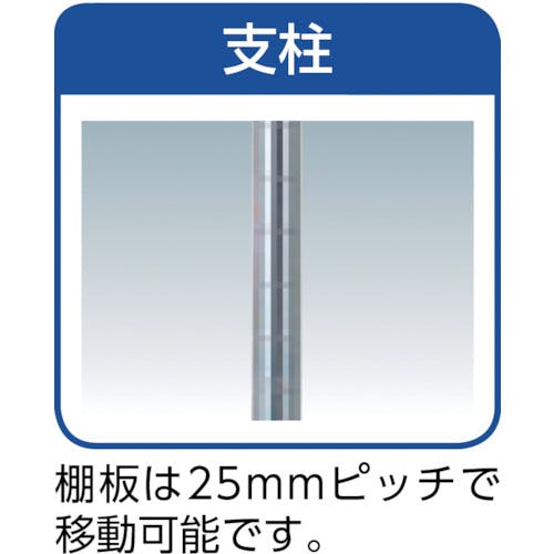 CAINZ-DASH】トラスコ中山 スチール製メッシュラック 