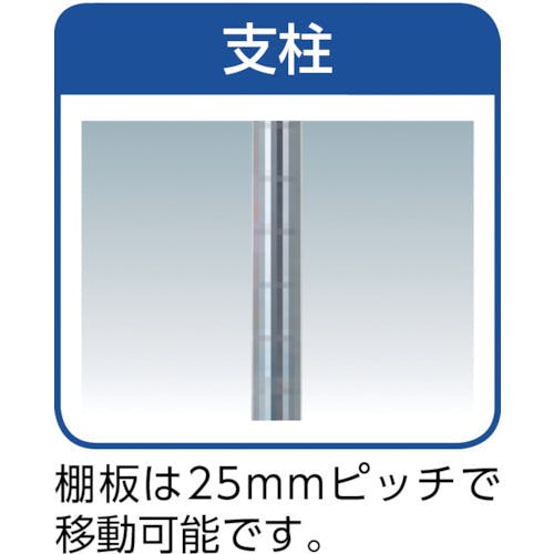 CAINZ-DASH】トラスコ中山 スチール製メッシュラック