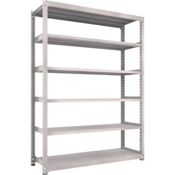 【CAINZ-DASH】トラスコ中山 スチールラック M5型中量棚 1800X571XH2400 6段 単体 M5-8666【別送品】