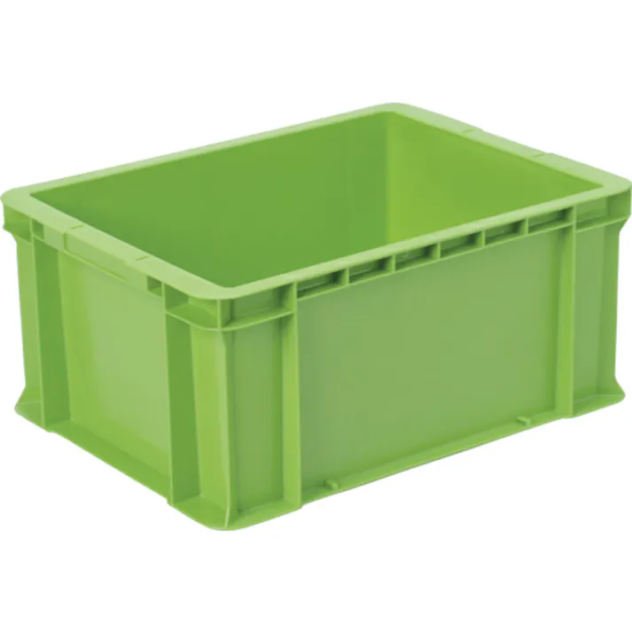 【CAINZ-DASH】トラスコ中山 グリーンコンテナ 27L グリーン DA-28-GR【別送品】