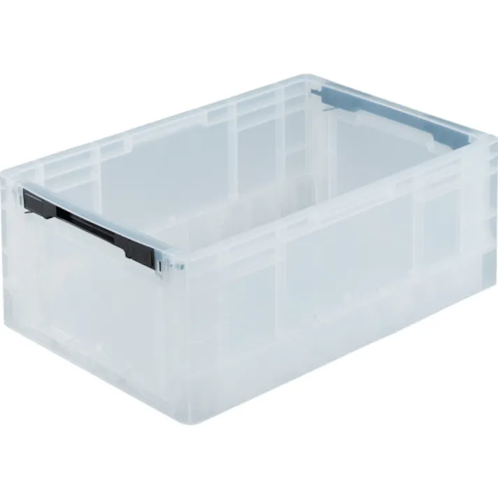 【CAINZ-DASH】トラスコ中山 オリコン TPO型 折りたたみコンテナ TP規格 24L 透明 TPO-342【別送品】