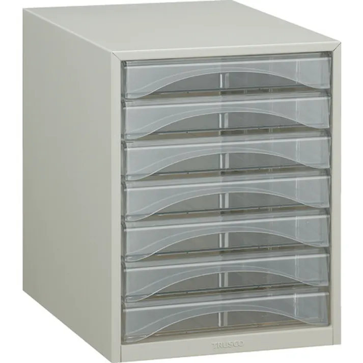 【CAINZ-DASH】トラスコ中山 レターケース A4型・浅型タイプ 7段 A4-S7P【別送品】