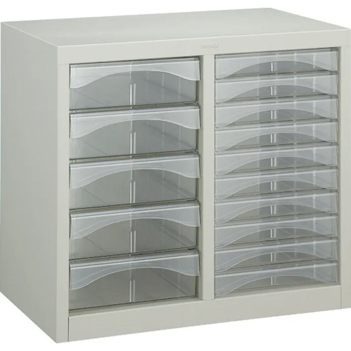 【CAINZ-DASH】トラスコ中山 レターケース A4型・2列タイプ 浅型10個、深型5個 A4-C210【別送品】