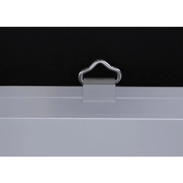 【CAINZ-DASH】トラスコ中山 スチール製ホワイトボード 無地 粉受付 900X1800 GH-102【別送品】