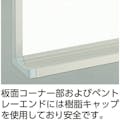 【CAINZ-DASH】トラスコ中山 スチール製ホワイトボード　白暗線　９００Ｘ１２００ WGH-112SA-BL【別送品】