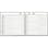 【CAINZ-DASH】トラスコ中山 スチール製ホワイトボード　月予定表・横　ブロンズ６００Ｘ９００ WGL-622S-BL【別送品】