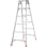 【CAINZ-DASH】トラスコ中山 はしご兼用脚立　アルミ合金製脚カバー付　高さ１．６９ｍ TPRK-180【別送品】
