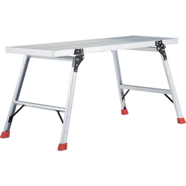 【CAINZ-DASH】トラスコ中山 アルミ製簡易作業台　１５００Ｘ５６０ＸＨ７５０【別送品】