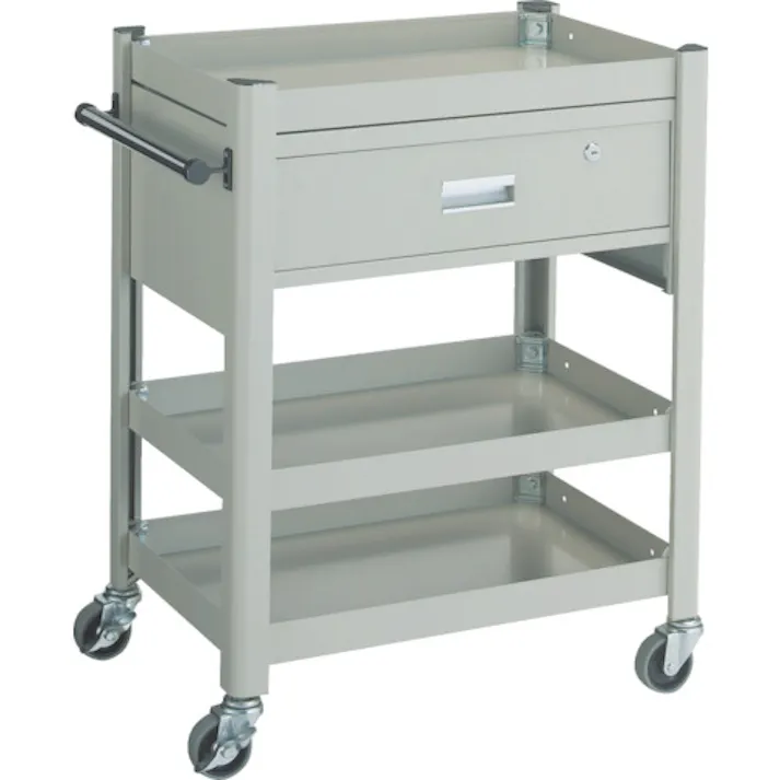 【CAINZ-DASH】トラスコ中山 コンビネーションワゴン 643X427 1段引出付 TCW-81E4【別送品】