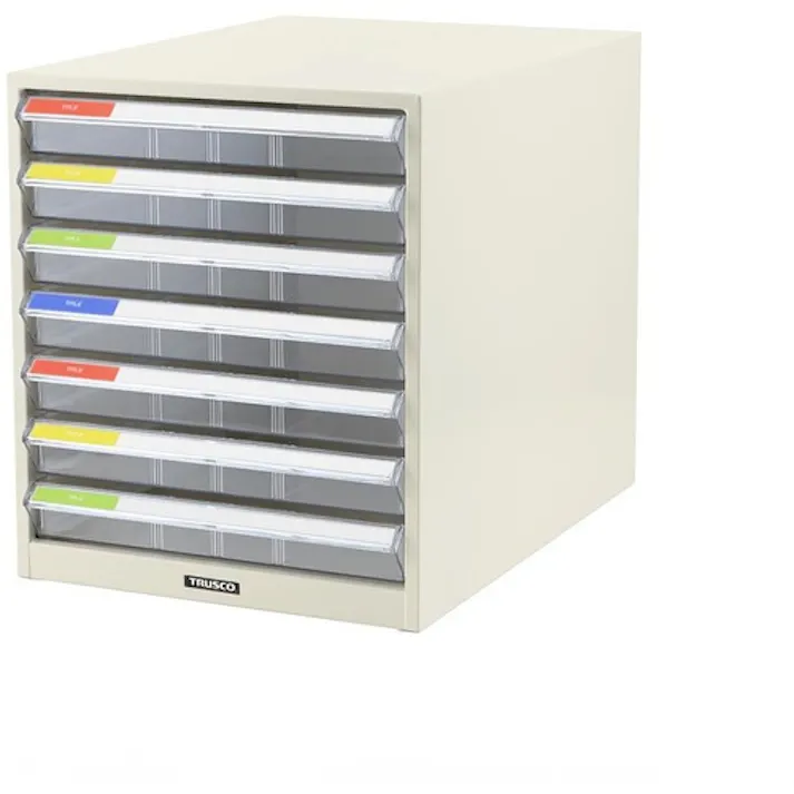【CAINZ-DASH】トラスコ中山 B4型レターケース 浅型7段 TB4-7P【別送品】