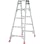【CAINZ-DASH】トラスコ中山 はしご兼用脚立　アルミ合金製・脚カバー付　高さ１．４０ｍ THK-150【別送品】