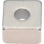 CAINZ-DASH】トラスコ中山 ネオジム角形磁石 皿ねじ穴付 5MM×5MM