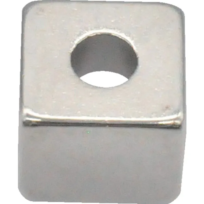 【CAINZ-DASH】トラスコ中山 ネオジム角形磁石 皿ねじ穴付 5MM×5MM×4MM M1.6 1個入 T05K04-M1.6【別送品】