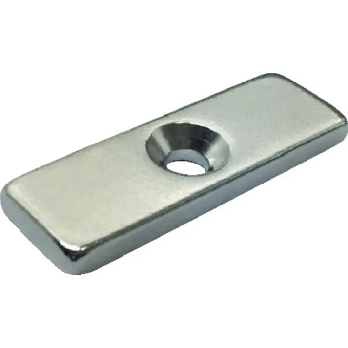 【CAINZ-DASH】トラスコ中山 ネオジム角形磁石 皿ねじ穴付 6MM×6MM×3MM M1.6 1個入 T06K03-M1.6【別送品】