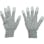 【CAINZ-DASH】トラスコ中山 銅繊維入ＥＳＤ手袋　指先コートタイプ　Ｌサイズ　まとめ買い１０双 ESD-GFTL-M10【別送品】