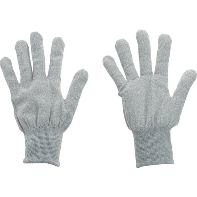 【CAINZ-DASH】トラスコ中山 銅繊維入ＥＳＤ手袋　ノンコートタイプ　Ｌサイズ　まとめ買い１０双 ESD-GPL-M10【別送品】
