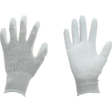 【CAINZ-DASH】トラスコ中山 銅繊維入ＥＳＤ手袋　手のひらコートタイプ　Ｓサイズ　まとめ買い１０双 ESD-GPCS-M10【別送品】