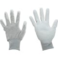 【CAINZ-DASH】トラスコ中山 銅繊維入ＥＳＤ手袋　手のひらコートタイプ　Ｌサイズ　まとめ買い１０双 ESD-GPCL-M10【別送品】