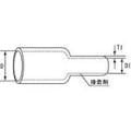 【CAINZ-DASH】トラスコ中山 熱収縮チューブ４：１　収縮前内径８．０ｍｍ　長さ１ｍ　５本入 ST4-8016【別送品】