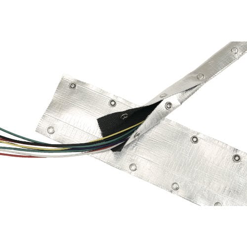 【CAINZ-DASH】トラスコ中山 遮熱断熱配線保護チューブ　ホックタイプ　５０Φ１ｍ OSAM501【別送品】