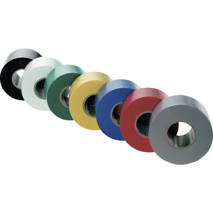 【CAINZ-DASH】トラスコ中山 脱鉛タイプビニールテープ 50mmX20m 4巻入り 黒 GJ215020-BK【別送品】