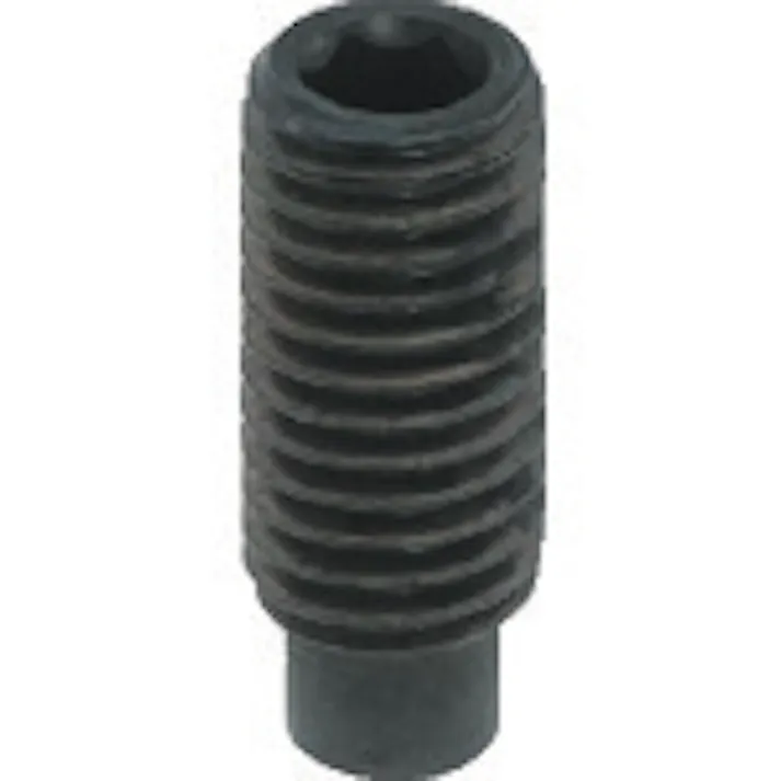 【CAINZ-DASH】トラスコ中山 六角穴付止めねじ 棒先 スチール M4×4 38本入 Y102-0404【別送品】