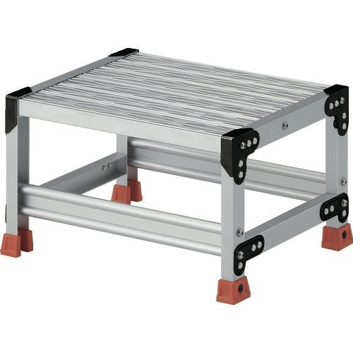 トラスコ中山 作業用踏台 アルミ製・グレーチング仕様 SUS金具 1段 高さ0.3m 天板500×400 TSFGR-153 作業台 トラスコ中山 作業用踏台 アルミ製・グレーチング仕様 SUS金具 1段 高さ0.3m 天板500×400 TSFGR-153 作業台