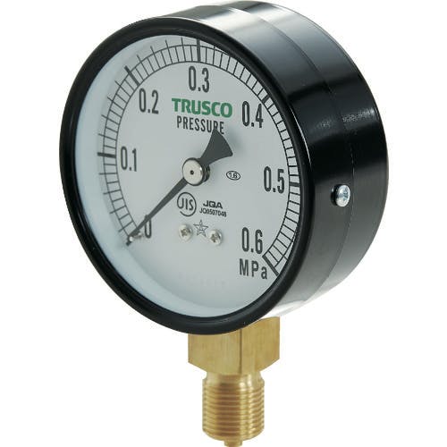 トラスコ中山 JIS汎用圧力計A型75φ 圧力レンジ0.0~0.60MPa TPG75-0.6 汎用圧力計 トラスコ中山 JIS汎用圧力計A型75φ 圧力レンジ0.0~0.60MPa TPG75-0.6 汎用圧力計