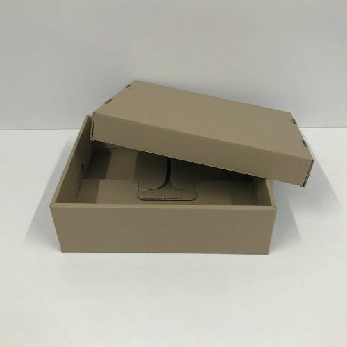 CAINZ-DASH】トラスコ中山 段ボール製 A4収納ボックス本体 S 高さ