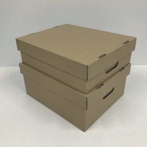 CAINZ-DASH】トラスコ中山 段ボール製 A4収納ボックス用蓋のみ