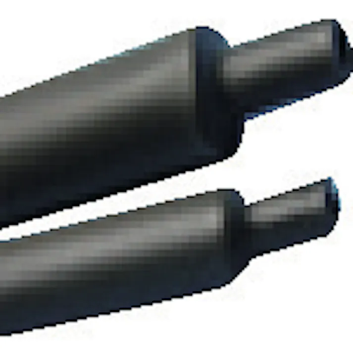 【CAINZ-DASH】トラスコ中山 サンイチチューブ1m 収縮前内径4.8mm 5本入り ST3-4815【別送品】