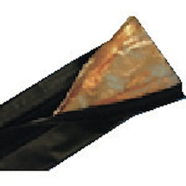 【CAINZ-DASH】トラスコ中山 銅箔シールドチューブ　レールタイプ　８０Φ　長さ５ｍ CPFR80-5【別送品】