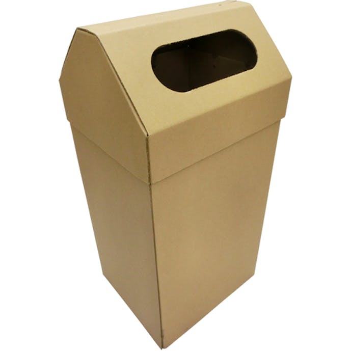 【CAINZ-DASH】トラスコ中山 ダンボール製ゴミ箱　４５Ｌ　蓋 DBG45F【別送品】