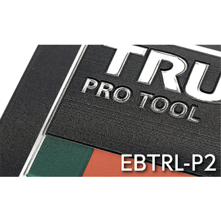 【CAINZ-DASH】トラスコ中山 超耐候性軟質エンブレム TRUSCO PRO TOOLロゴ エンボス加工タイプ EBTRL-P2【別送品】