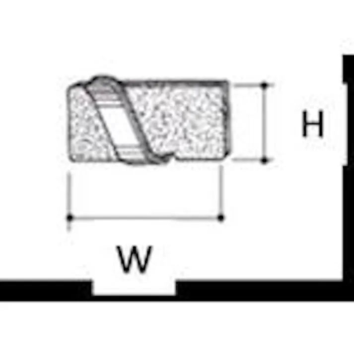 【CAINZ-DASH】トラスコ中山 配線固定具 ベストステッカー H15mmXW25mmXアーム長38mm K106BS【別送品】