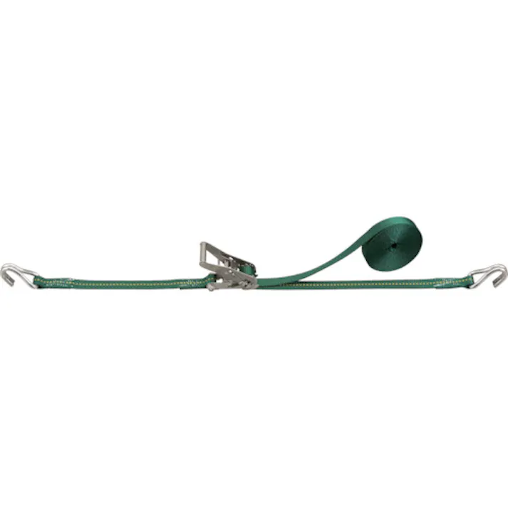 【CAINZ-DASH】トラスコ中山 強力型ベルト荷締機 SUS金具 25mm幅 300kg Jフック GX25S-300J【別送品】