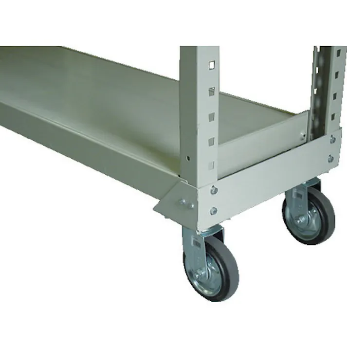 【CAINZ-DASH】トラスコ中山 M2型棚用キャスターベースユニット D450・Φ150用 CUD-M2-450-150【別送品】